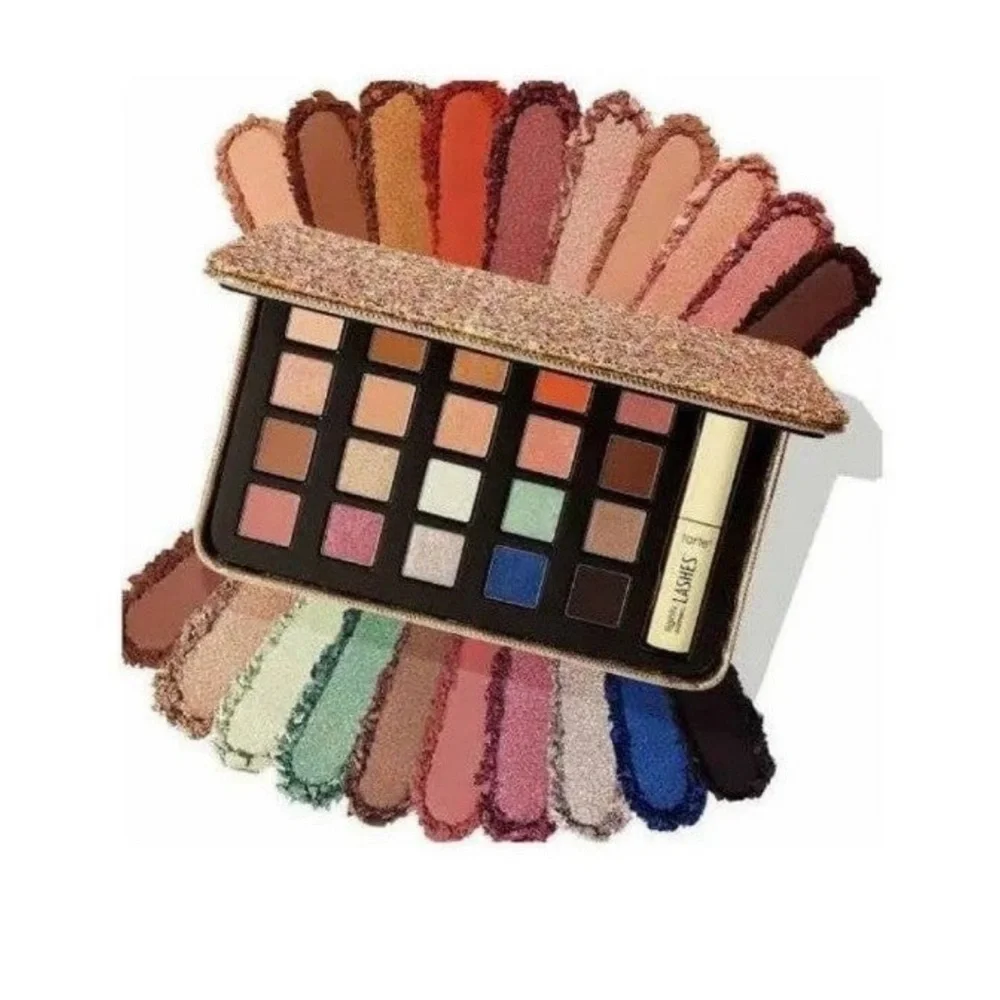 Luxurious Eyeshadow Palette with Glittering Gold Case - Picture 2 of 6